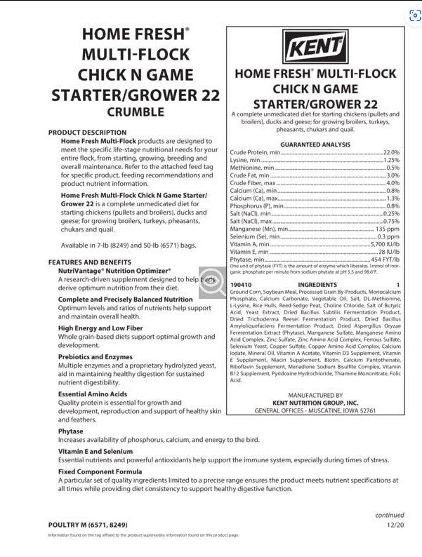 3714 HF PIG GROW / FINSIH PELLET