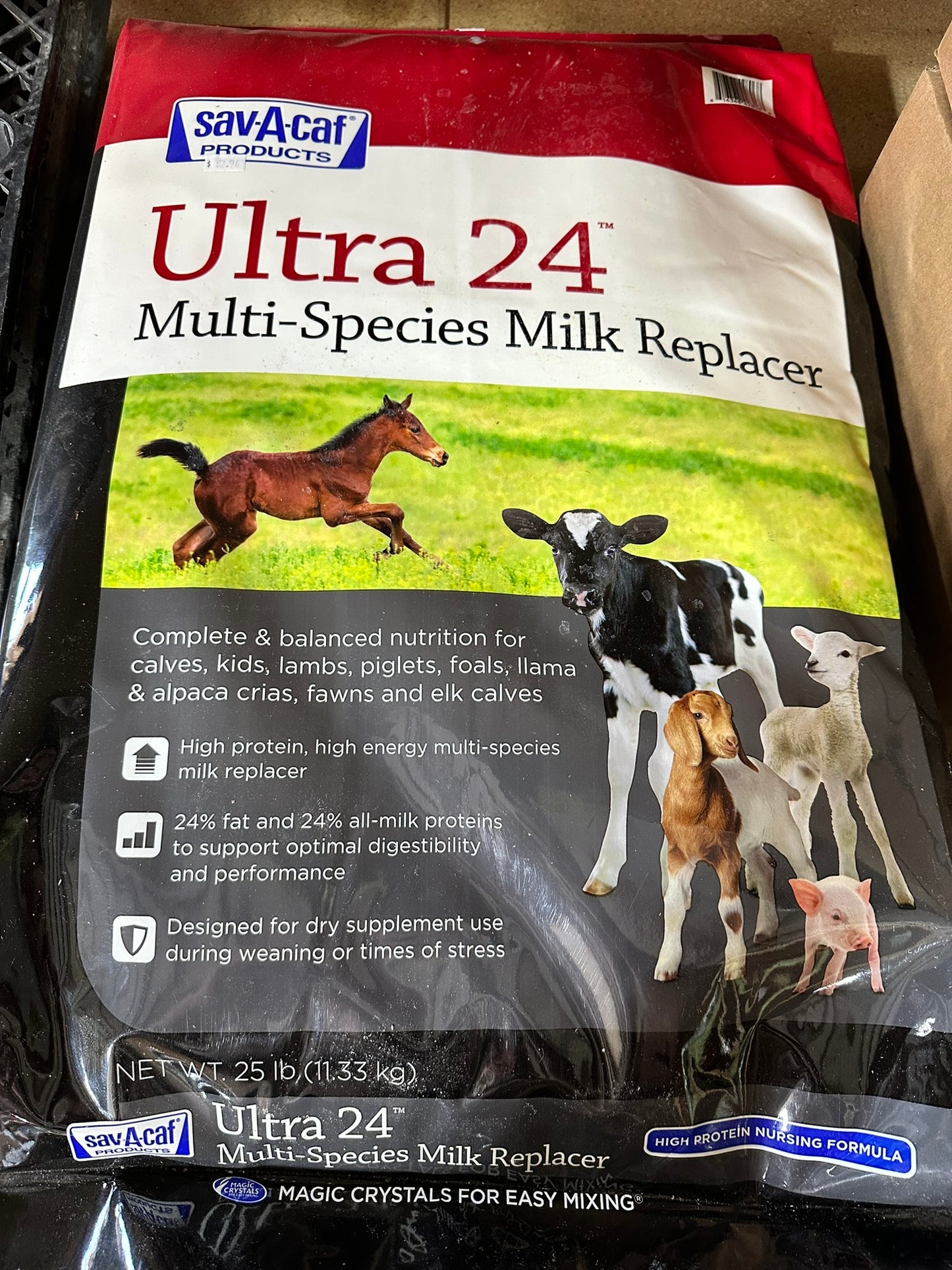 ULTRA 24 MILK REPLACER