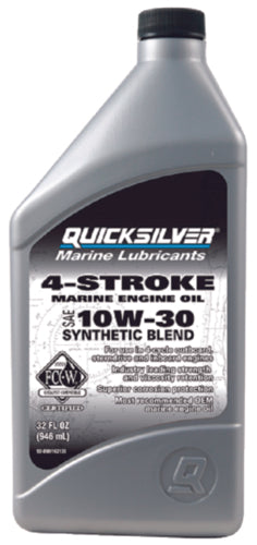 Quicksilver  4-Stroke FC-W Synthetic Blend Oil 10W-30,