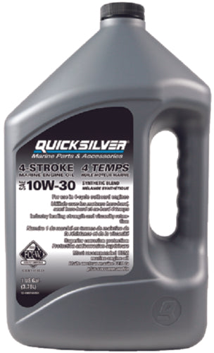 Quicksilver  4-Stroke FC-W Synthetic Blend Oil 10W-30,