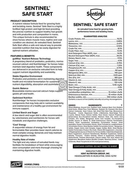 7080 SENTINEL SAFE START