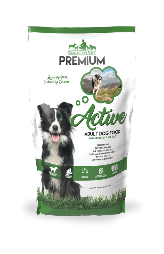 CV PREMIUM 26-18 ACTIVE DOG 50# P14002