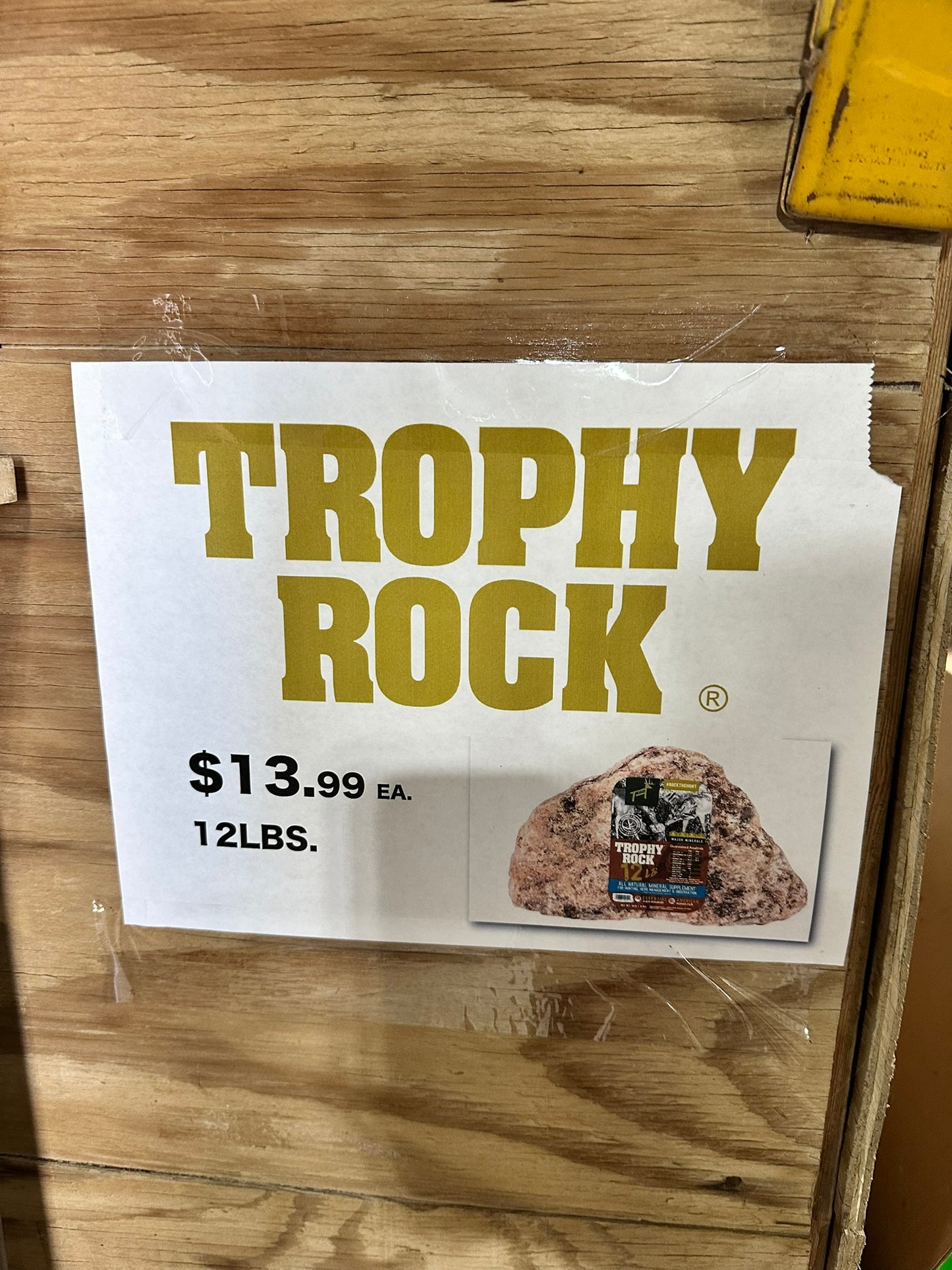 TROPHY ROCK 12LB