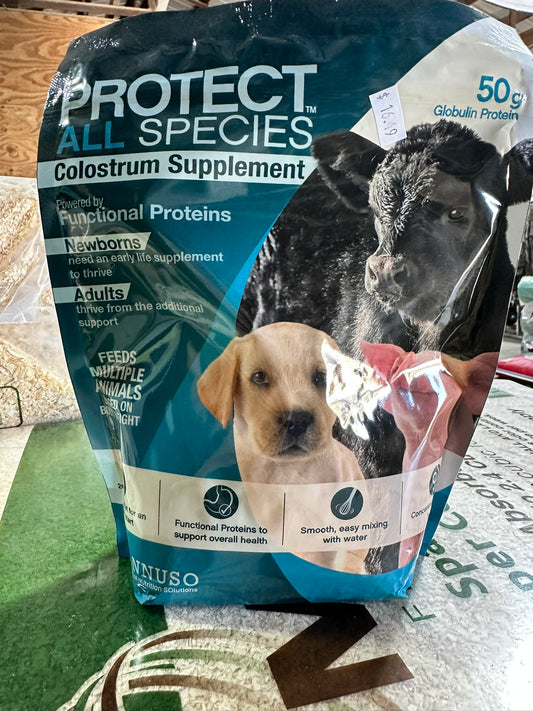 50G ALL SPECIES PROTECT COLOSTRUM 1LB