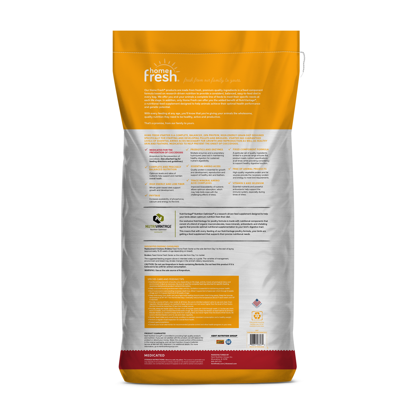 3648 HF CHICKEN STARTER CRUMBLE AMP