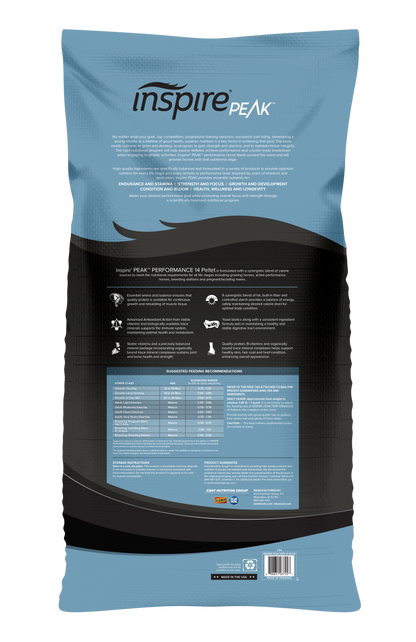 3733 INSPIRE PEAK PERFORMANCE 14 PELLET HORSE