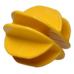 Insulator Corner Hvy Dty Yellow 10/BAG